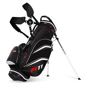 NEW TaylorMade R11 Golf Stand Bag Black Pure Lite 2012 Carry
