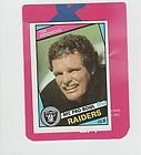   Raiders 8 Pro Bowls Hall Of Fame 1984 Topps Pro Bowl Card #110