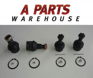 BALL JOINTS FRONT 2 UPPER & 2 LOWER 4WD 4X4 DODGE FORD 4X4 4WD 1 