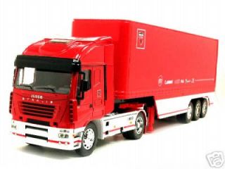 iveco ducati team truck 1 32 diecast model trailer time
