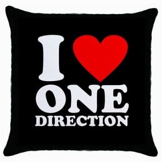 love one direction boy band throw pillow case from