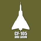 Avro Canada CF 105 Arrow RL 203 Airplane Wood Model FS