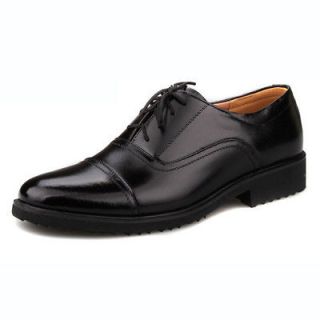 US6 10 Classic Leather cap toe oxford Formal Dress Shoes mens 