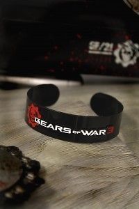 Bracelet GEARS OF WAR 3 NEW Military Sign Logo Anime Cosplay Licensed 