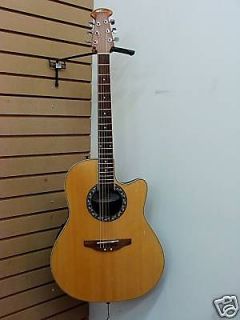 ovation applause acoustic elect natural ae 128 from canada returns