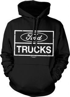Ford Trucks Hoodie Sweatshirt Officially Licensed Ford Sign Car Tees