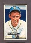 1951 bowman 120 joe coleman  $ 8