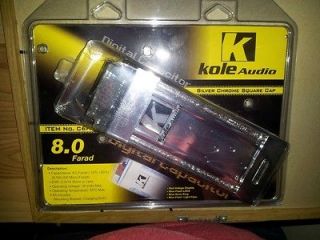 Newly listed Kole Audio 8 Farad Capacitor BRAND NEW IN PACKAGING