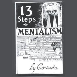 13 steps to mentalism by corinda superb mentalism book from