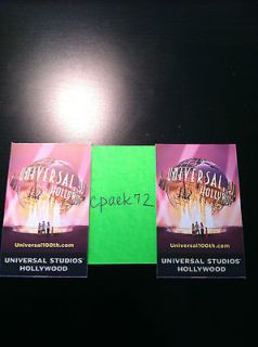 NEW UNLIMITED 12 MONTH PASSES  Universal Studios HOLLYWOOD, CA 