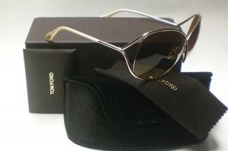 tom ford miranda tf 130 gold 28f authentic sunglasses