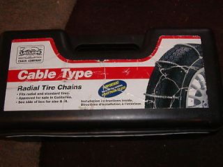 SNOW/TIRE CABLE CHAINS LACLEDE 1018, 13”1415 P175/60R14, P175 