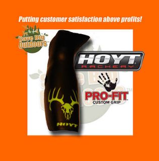 HOYT Custom 180 Grip GREEN Skull Brand NEW Carbon Element Vector 32 