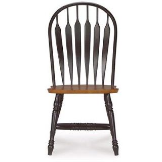 International Concepts Madison Park Windsor Dining Chair in Black and 