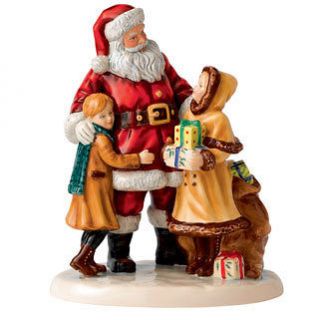 Royal Doulton Christmas Joy Santa Children Character FOY 2012 HN 5548 