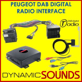 Peugeot 207 307 308 3008 407 508 AutoDAB Digital DAB Car Radio 