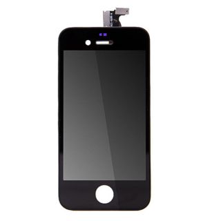 Black LCD Touch Screen Digitizer Glass Assembly Replacement +Frame For 