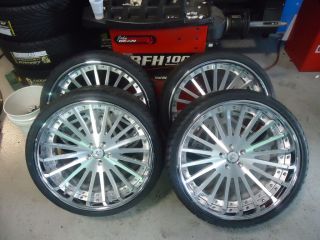 22 FORGIATO (DISEGNO) WITH TIRES 5X115 CHARGER, 300, MAGNUM 