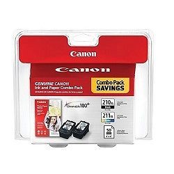 Canon PG 210 XL CL 211 XL 50 4 x 6 Sheets for PIXMA iP2702, MX410 