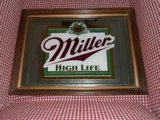 miller high life mirror  25 99 0
