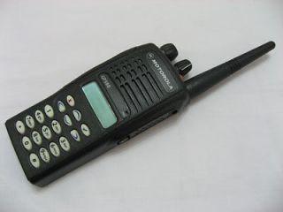 255 Channel Motorola GP380 UHF 403 470 Mhz 4W 2 Way Radio 