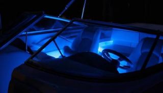 36 led blue led kit for boats manitou bennington malibu