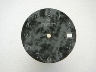 original vintage aquastar watch dial men s 80 s from