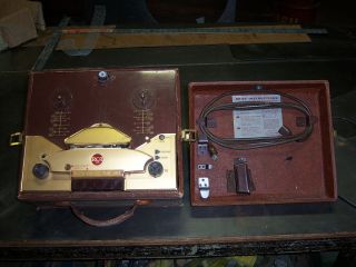   Vintage 1953 Push Button Reel to Reel Player / Recorder Model SRT 301