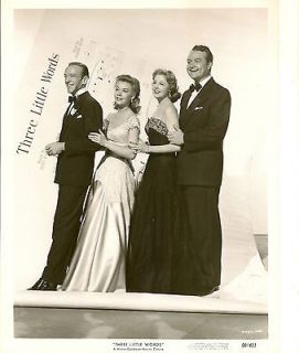 Vera Ellen Arlene Dahl Fred Astaire Red Skelton 1950 movie Three 