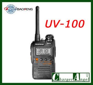 BaoFeng UV 100 Mark II UHF/VHF & Two Freq. display, Watch dual band 