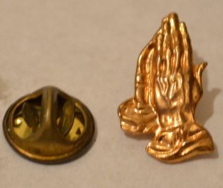 praying hands lapel pin from canada  4