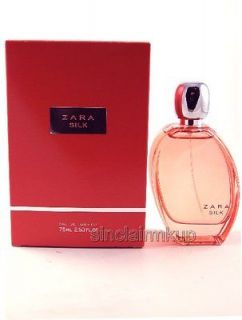 zara silk edt 75ml new from spain 