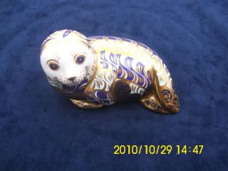 royal crown derby harbour seal limited edition from united kingdom
