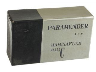 Mamiya Paramender for Mamiyaflex and C330 TLR Camera Boxed Free US 