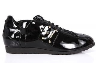 FENDI MENS SHOES LEATHER TRAINERS SNEAKERS 7E0636GN4F0UP9 BLACK