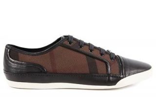 BURBERRY MENS SHOES LEATHER TRAINERS SNEAKERS 3643962 BROWN