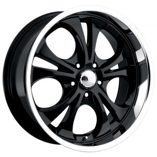 CPP Boss Wheels Rims, style 304, 20 x 8.5, 6 x 5.5, Black, MADE IN 