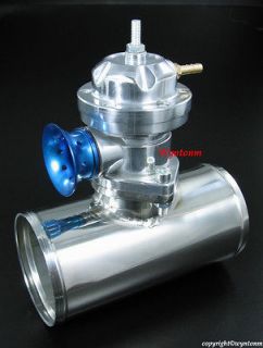 Turbo TYPE RS BOV Blow off Bypass Valve +3 Stainless Steel Adapter 