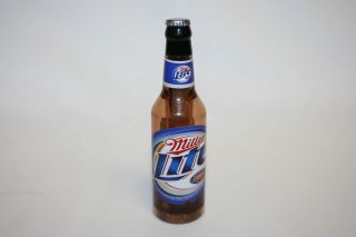 Miller Lite Mini Beer Bottle Refillable Lighter And Bottle Opener 