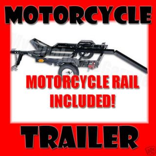 NEW Compact Size Dirt Bike Scooter Motocross Motorcycle Trailer Kit 3 