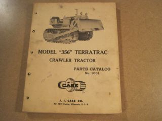 case 356 crawler dozer parts manual  30
