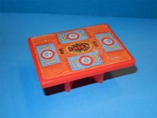 Vintage Fisher Price Little People House Boat Lobster Table #985