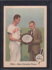 1959 FLEER TED WILLIAMS 32 MOST VALUABLE PLAYER VG EX