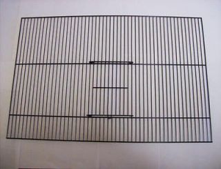 LARGE BLACK NEW CAGE FRONTS for Budgies Canaries Love birds Finches 