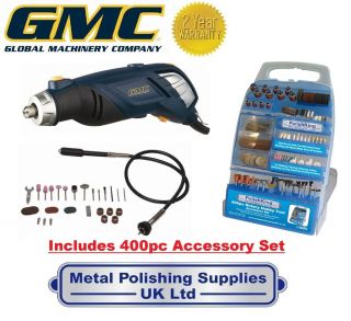   Compatible GMC Multi Hobby Tool & 400 Piece Accessory Kit   9201 5401
