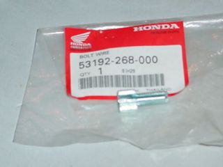 Honda NS400 Clutch Cable Adjuster Bolt NOS NS400R NS250R NS250F 