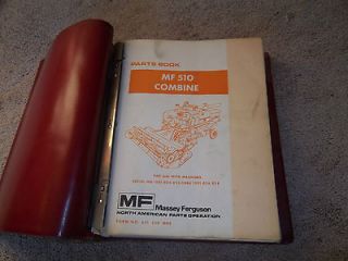 parts book for massey ferguson 510 combine 