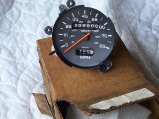 1987 1989 plymouth sundance speedometer 85mph nos mint time left