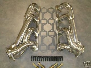FORD POLISHED STAINLESS STREET ROD HEADERS 260 289 302 351W 1986 