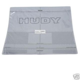 Hudy Plastic Set up Board Decal for 1/8 Off Road (HUD108212)